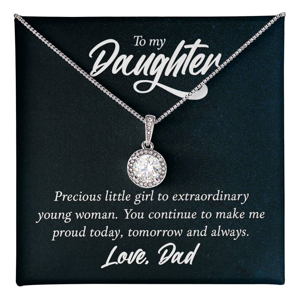 To my Daughter Eternal Hope Necklace