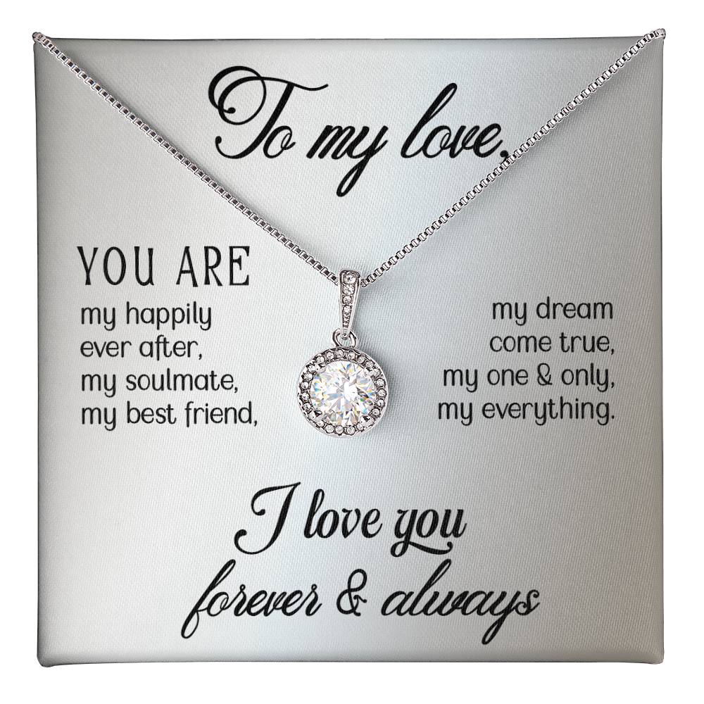 To My Love Eternal Hope Necklace